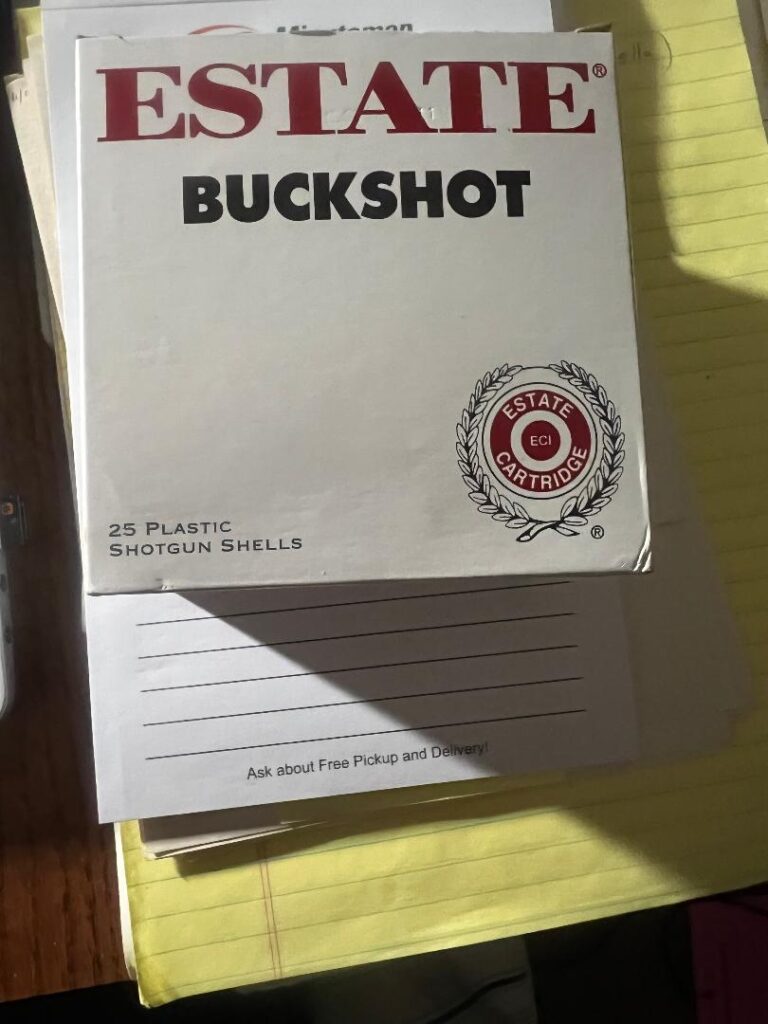 12 GA. 00 BUCK SHOT