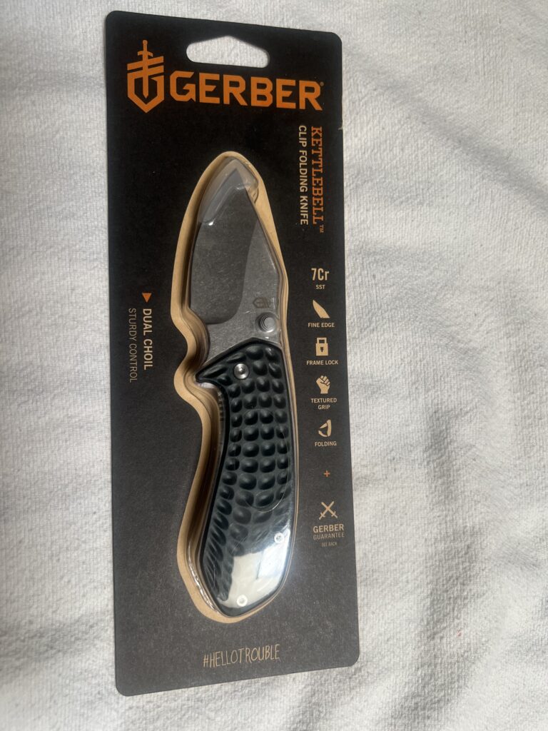GERBER PRODIGY NEW $85.00, GERBER HIGHBROW NEW $28.00, GERBER KETTLEBELL NEW $25.00 OBO