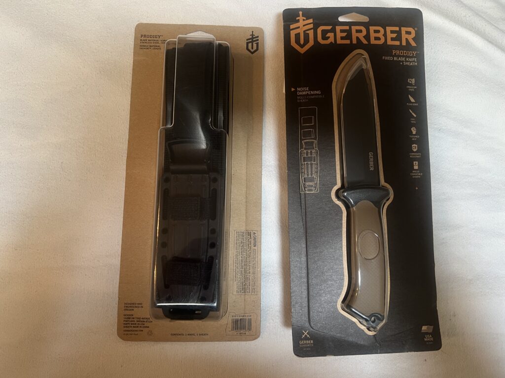 GERBER PRODIGY NEW $85.00, GERBER HIGHBROW NEW $28.00, GERBER KETTLEBELL NEW $25.00 OBO
