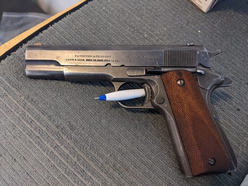 1943 Colt US Issued 1911 A1