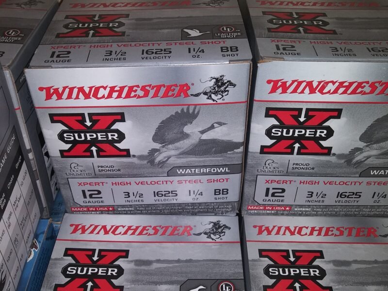 For sale, 85 boxes of 3.5" steel shot almost half price