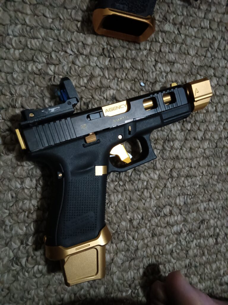 Glock 19 gen 5 gold glock