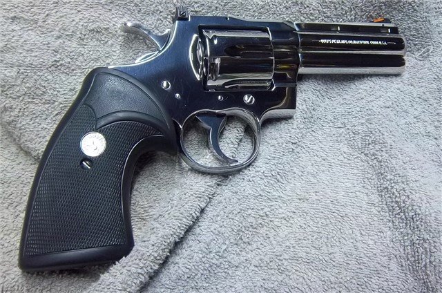 1997 Colt Python Elite 4 Bright Stainless finish .357 Magnum