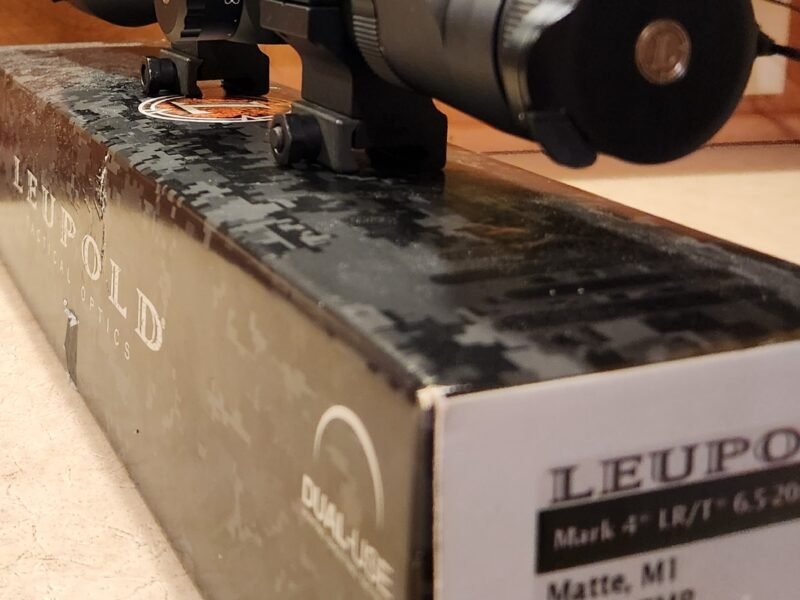 Leupold Mark 4 LR/T 6.5-20x50mm M1 Illuminated Reticle Long Range Tactical Rifle Scope