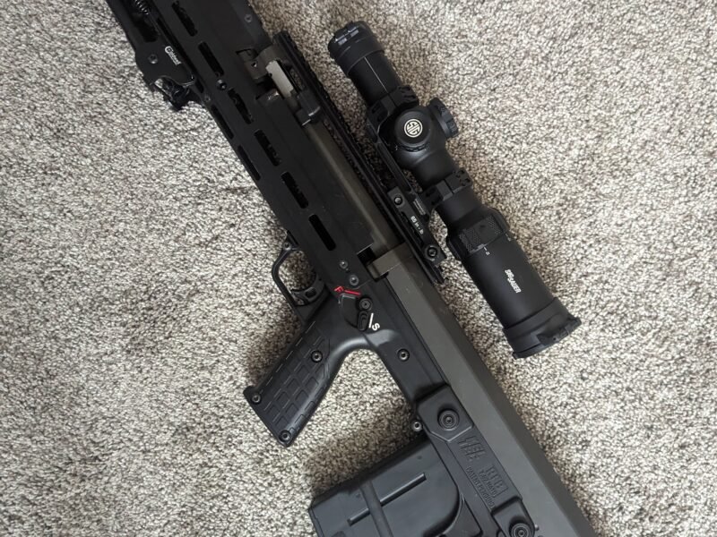 Keltec RFB with Lucky Irishman Forend and SIG Tango MSR 1-10 lvpo