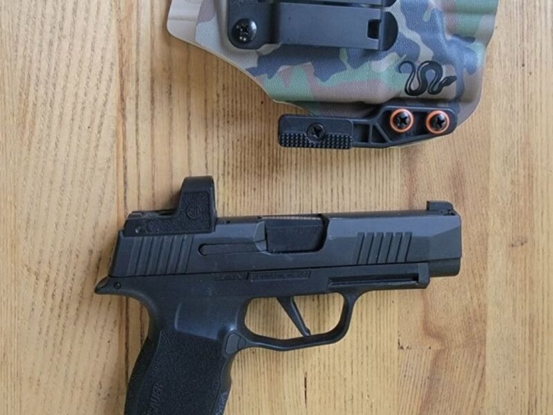 Sig P365XL with Romeo Zero and holster