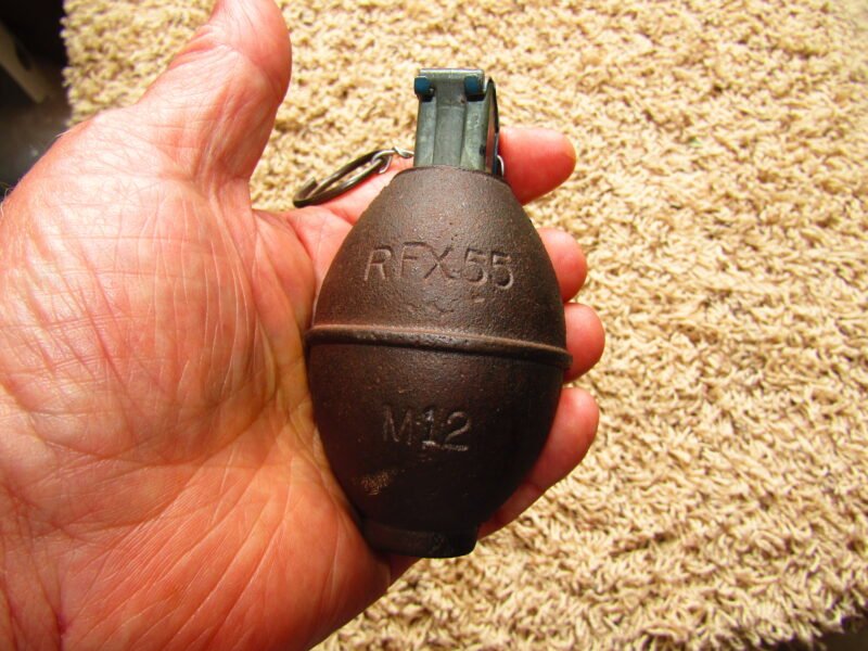 Inert M-12 Grenade