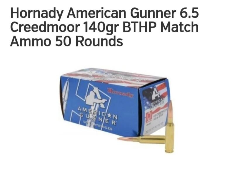 Hornady American Gunner 6.5 Creedmoor