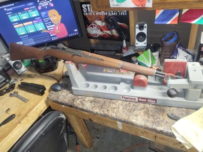 M1 garand 1944 new barrel and stock