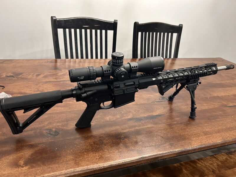 PSS AR10 w/ new Arken scope 4x16x50 gen 2