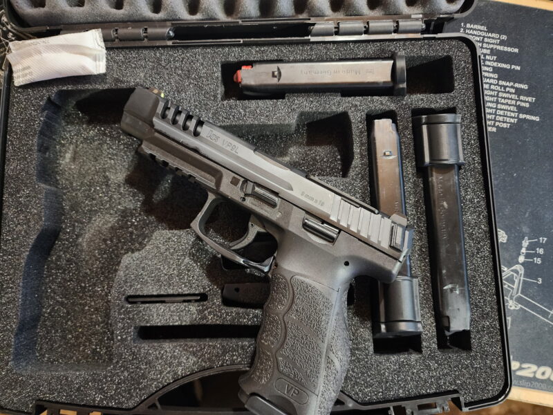 H&K VP9L Optics Ready with extra Mags