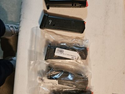 Glock 19 magazines, CZ p10/p07 mag