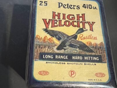 Vintage Peters 410 Shell Box