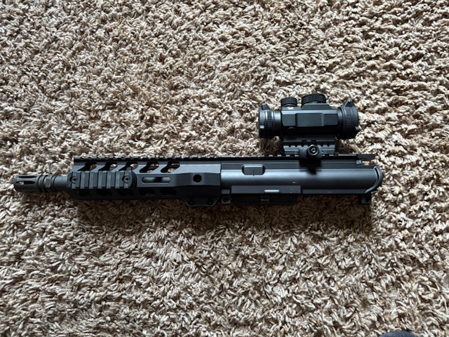 PSA 8" Pistol Upper for Sale - Lightly Used, Great Value - No Bolt Carrier or Charging Handle