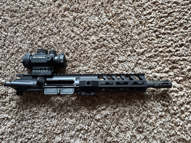 PSA 8" Pistol Upper for Sale - Lightly Used, Great Value - No Bolt Carrier or Charging Handle