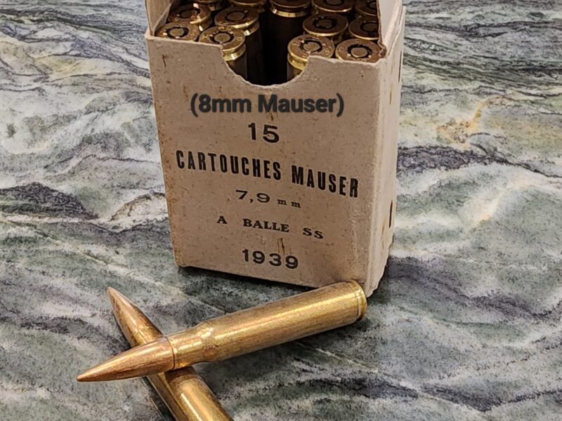 Greek 8mm Mauser Ammo