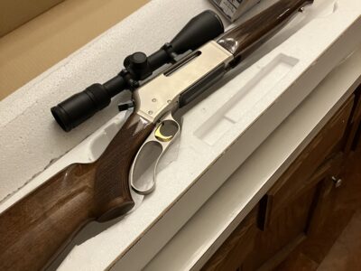 Mint condition BLR 270 stainless shoots phenomenal groups for a lever gun