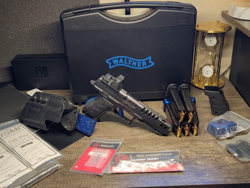 Walther PPQ Q5 Match SF W/Extras (sell/possible trade)