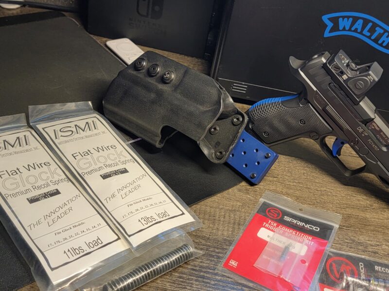Walther PPQ Q5 Match SF W/Extras (sell/possible trade)