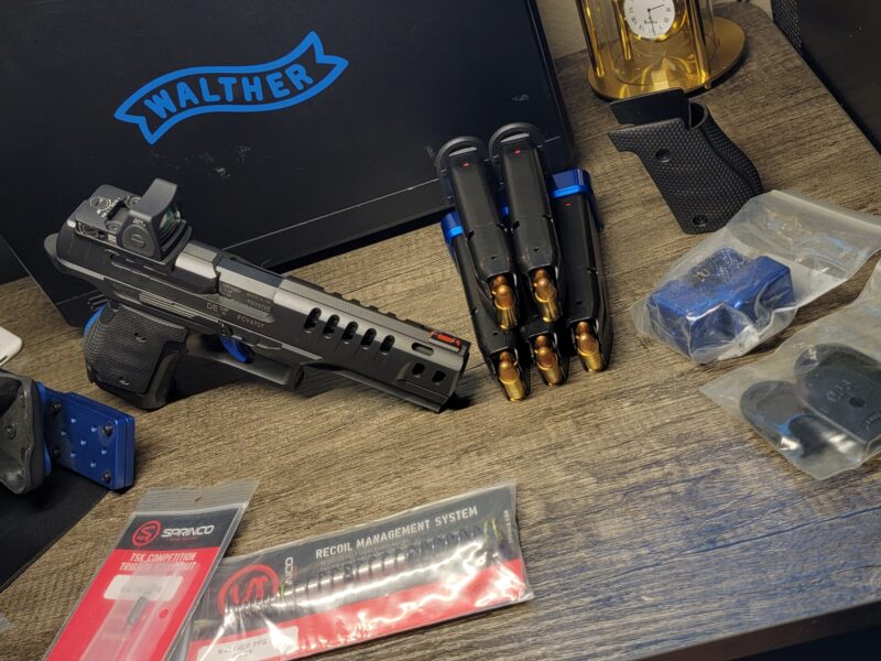 Walther PPQ Q5 Match SF W/Extras (sell/possible trade)