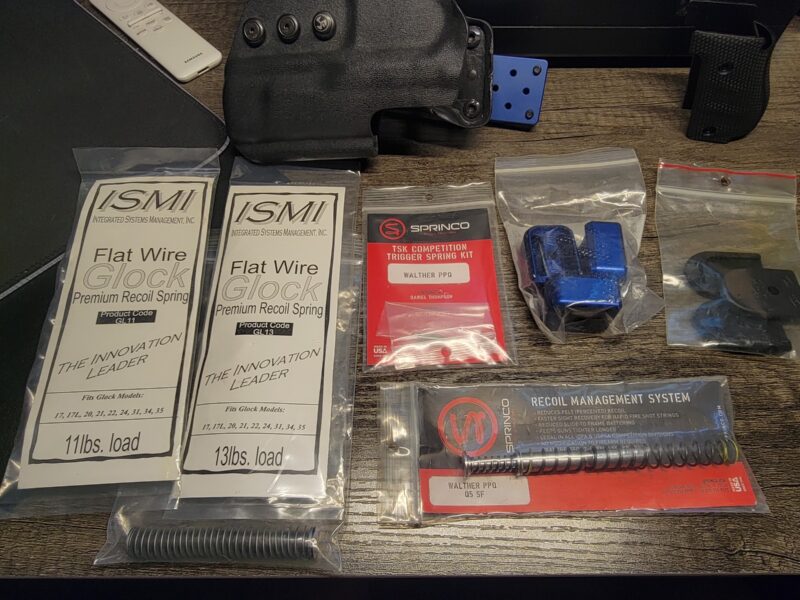 Walther PPQ Q5 Match SF W/Extras (sell/possible trade)