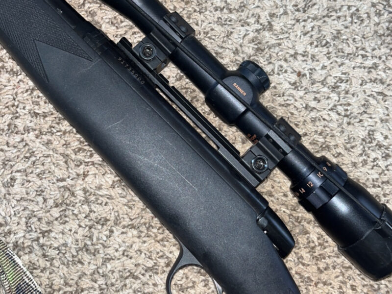 Marlin xs7 bolt action 308 with scope and sling