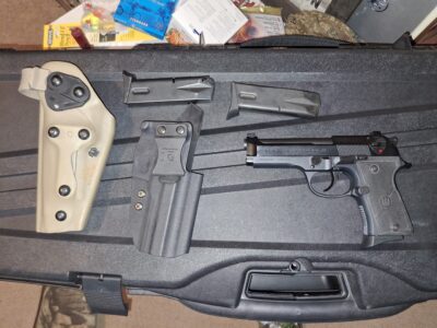 Beretta 92X like new with 3 mags and 2 holsters