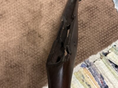 M14 308 rifle wood stock