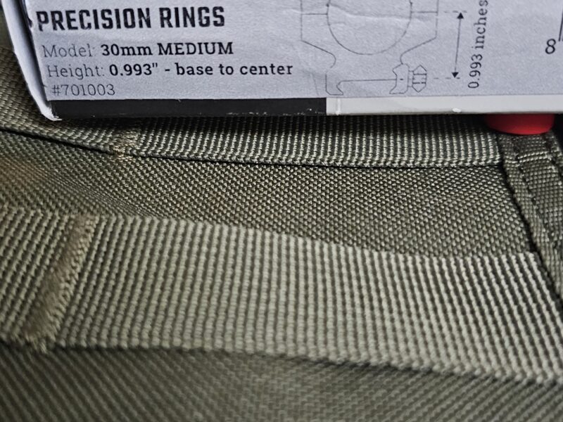 Pistol sights and 30mm rings