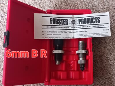 Forster 6mm (Creedmoor) Ultra reloading die set