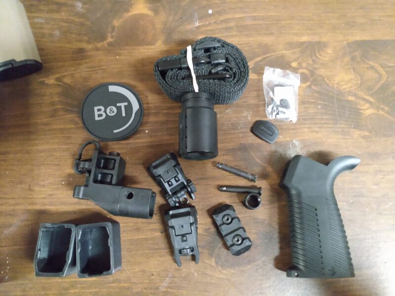 B&T GHM9 Compact 9mm Pistol w/10 Magazines & Extras
