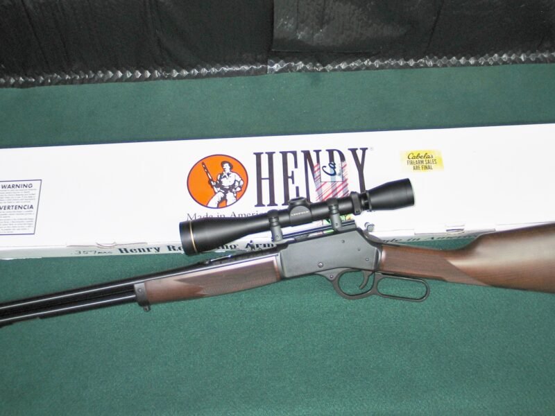 Henry H012 in .357 mag w/Leupold 3-9x40 Scope