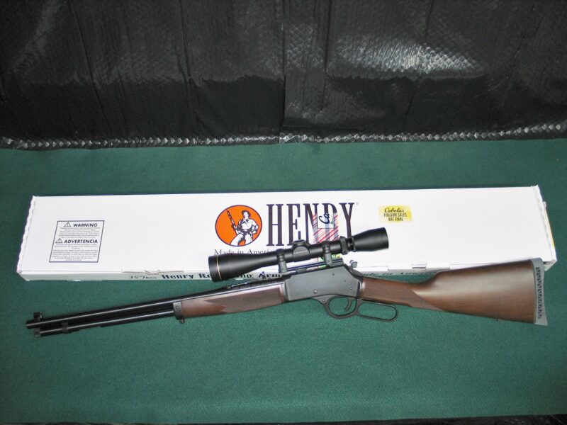 Henry H012 in .357 mag w/Leupold 3-9x40 Scope