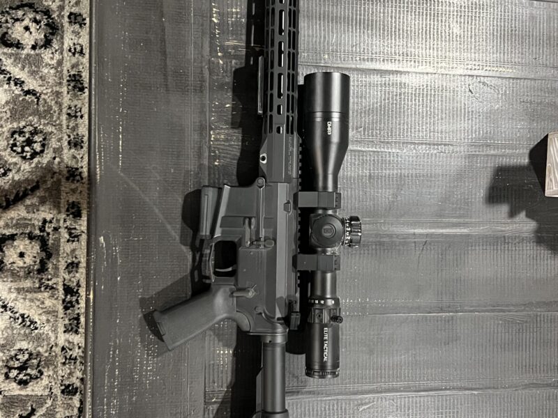 Aero 5.56 AR w/ bushnell dmr3 optic