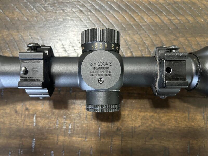 Nikon Monarch 3-12x42 scope