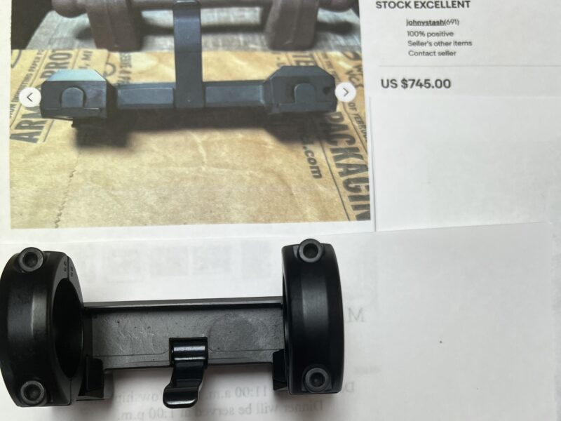 HK .05 Scope Mount and rings