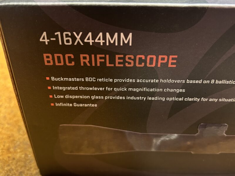 Sig Buckmasters 4-16x44