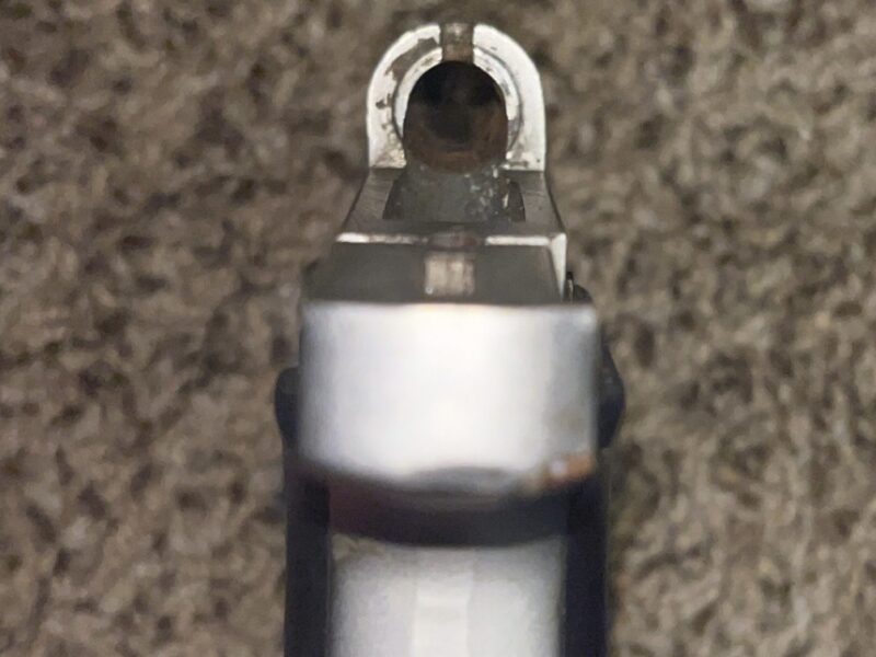 Unknown model handgun partial