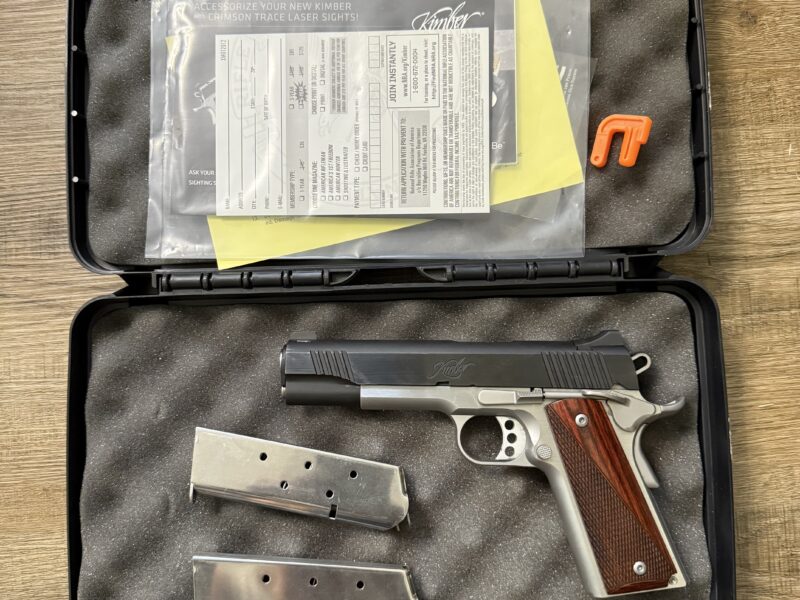 Kimber custom II 45 acp