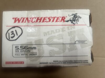 556 WINCHESTER BULK 131 PCS. $75.00 OR OBO
