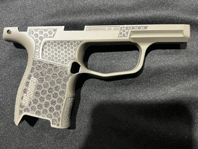 New Armory Craft Sig P365 polymer Grip Module Laser Etched OD Green W safety