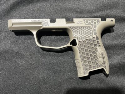 New Armory Craft Sig P365 polymer Grip Module Laser Etched OD Green W safety