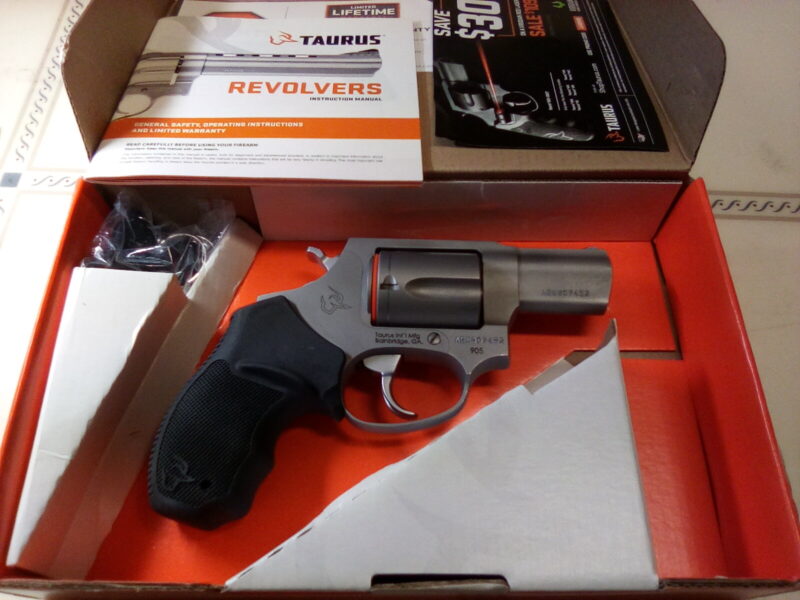 TAURUS 9MM STAINLESS REVOLVER