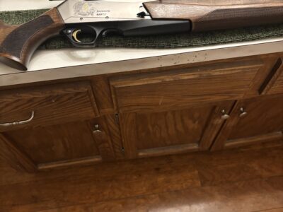 Mint Condition BAR7mm stainless with pistol grip
