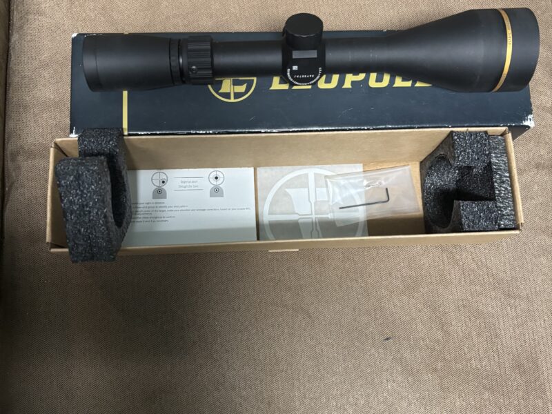Leopold V X Freedom 3-9-50 C D S Matt Duplex Rifle Scope