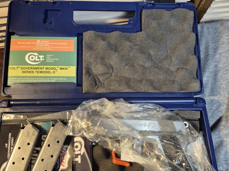 Colt Talo Custom Wiley Clapp Stainless Comander price drop