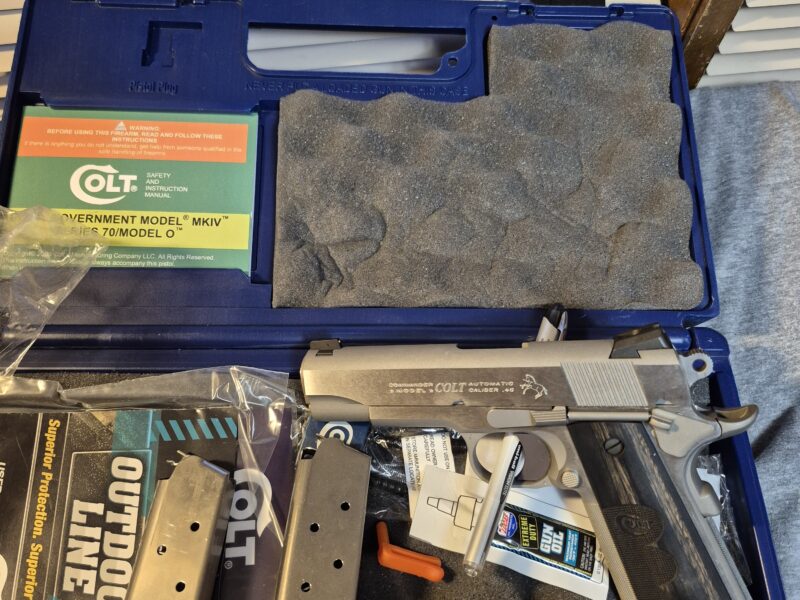 Colt Talo Custom Wiley Clapp Stainless Comander price drop