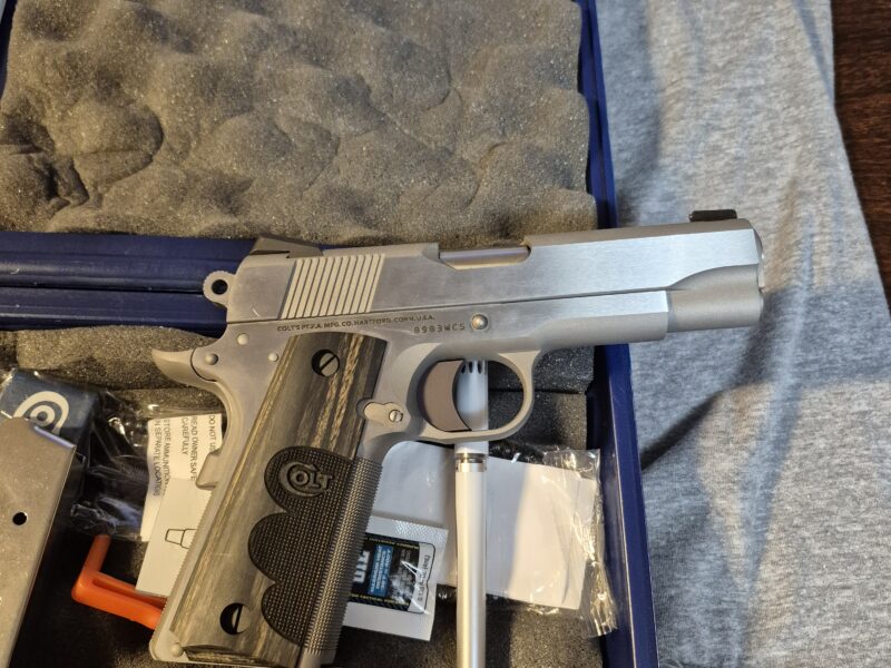 Colt Talo Custom Wiley Clapp Stainless Comander price drop