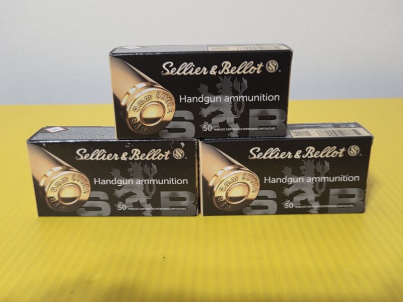 Sellier&Bellot 9mm 115gr FMJ
