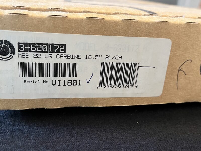 Taurus M62 Pump Rifle/Carbine .22 w/Case Colored Receiver NIB!